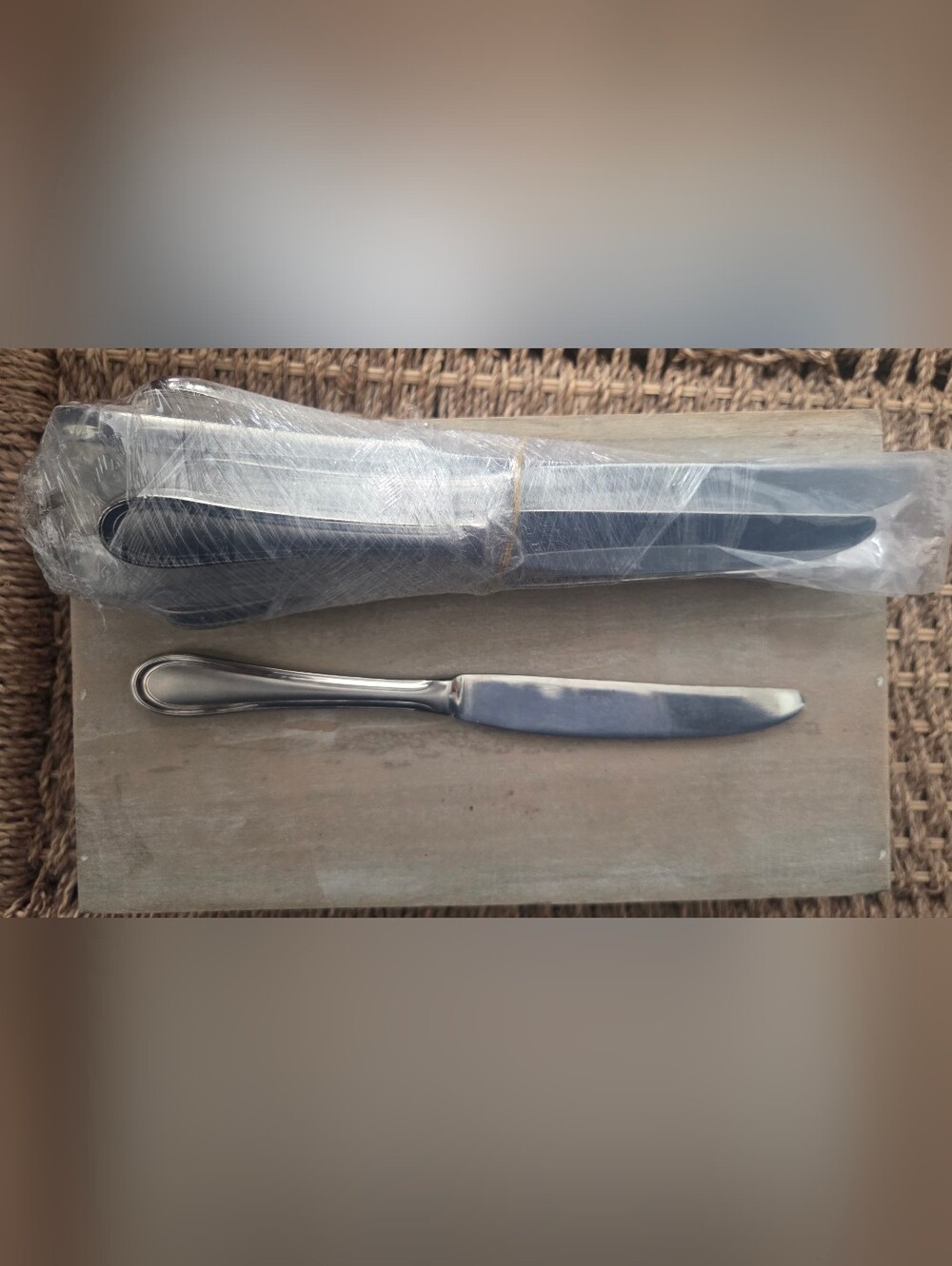 Stainless Steel Table Knife - Silver